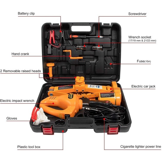 Cric electric 12v hidraulic 5T 