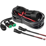 Instalatie electrica pentru proiectoare off-road cu doua iesiri si doua mufe proiectoare 