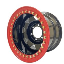 Jante din tabla offroad cu BEADLOCK 15x10J 6x139,7 ET-50 CB110 compatibile cu Nissan ,Opel,Toyota,Mitsubishi si Ford 