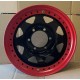 Jante din tabla offroad 15x7J 6x139,7 ET-25 CB110 cu BEADLOCK  compatibile Toyota Nissan Mitsubishi