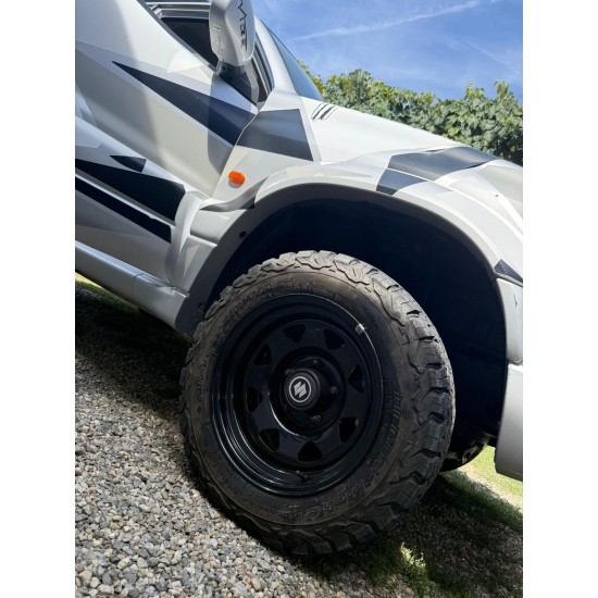 Jante din Tablă Off-Road 16x7J 5x139,7 ET‑25 CB110 – Compatibile cu Suzuki Jimny, Samurai, Lada Niva, Vitara, Kia Sorento