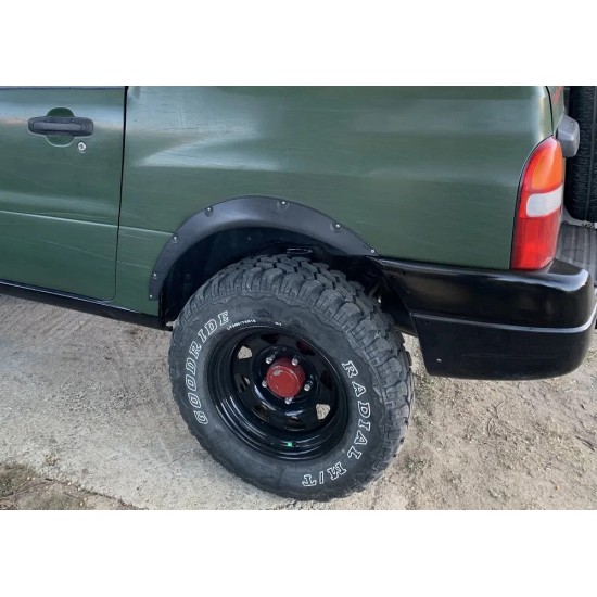Jante din tabla offroad 15x7J 5x139.7 ET-25 CB110 compatibile cu Suzuki Jimny, Samurai, Vitara ,Lada Niva ,Daihatsu si Kia 