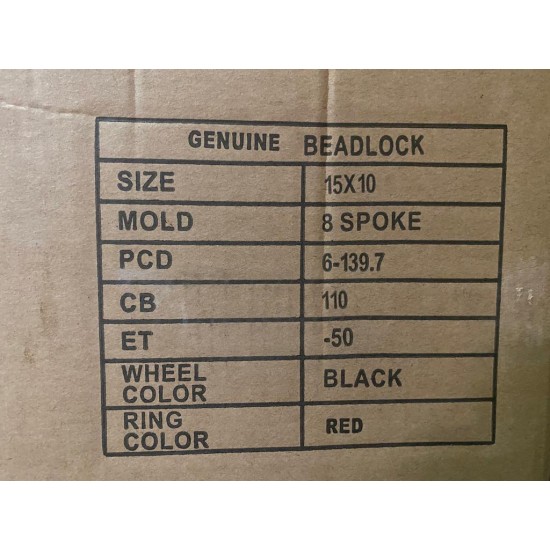 Jante din tabla off-road cu BEADLOCK