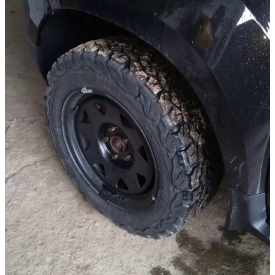 Jante din tabla offroad 16x7J 5x114,3 ET+30 CB66,1 compatibile cu Dacia Duster