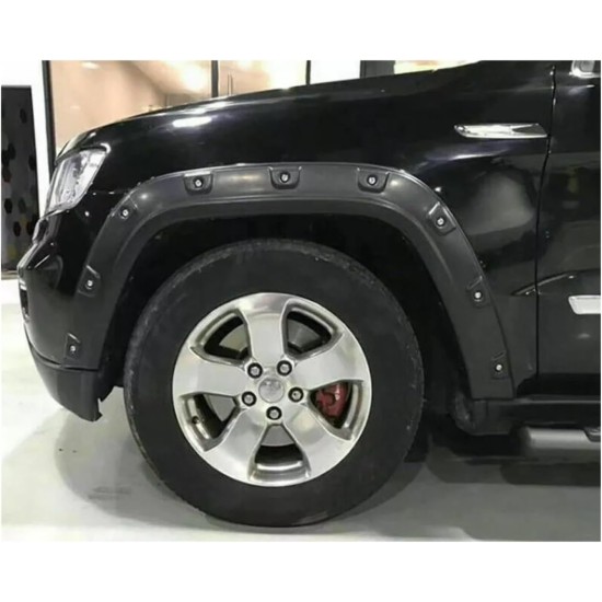 Overfendere aparatori noroi pentru Jeep Grand Cherokee 2011-2021 cu suruburi decorative