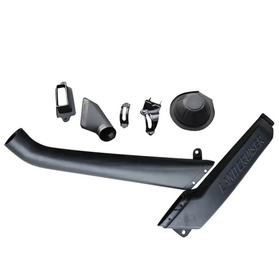 Snorkel Toyota Land Cruiser LC70,71,73,75.78.79 Anii 1985-2007 modelele cu bot ingust cu logo 