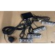 Stroboscoape Auto LED COB – 4 Module, 8W, 12V, Galben, cu Suport și Comutator ON/OFF