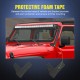 Suporti montaj proiectoare led-bar 50'' pentru Jeep Wrangler anii 2007-2017