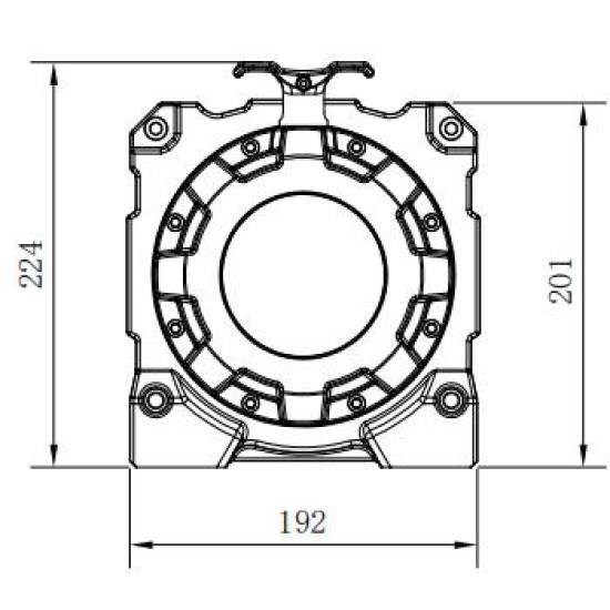 Troliu hidraulic Visoli 20.000 lb (9.080 kg)